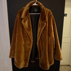 Wild Fable Brown Teddy Jacket